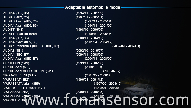 CRANKSHAFT SENSOR RPM for AUDI A4 Avant 8E5 B6 2.4 3.0 2001-2004 0 261 210 179